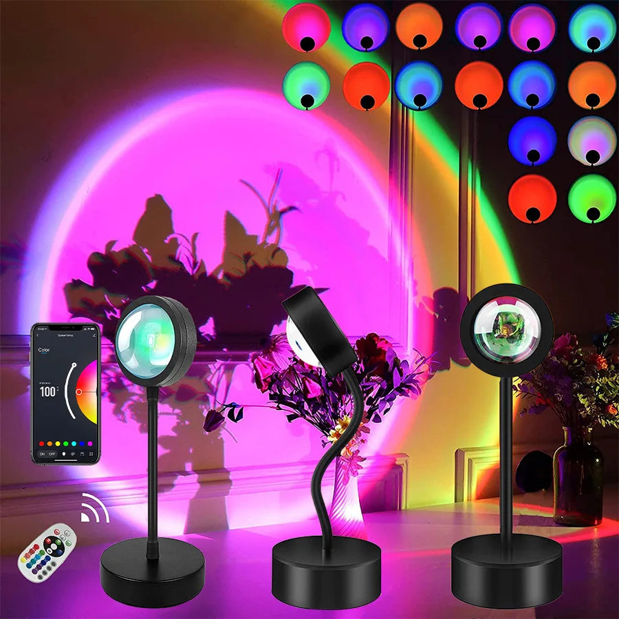 Tuya Smart Sunset Projector