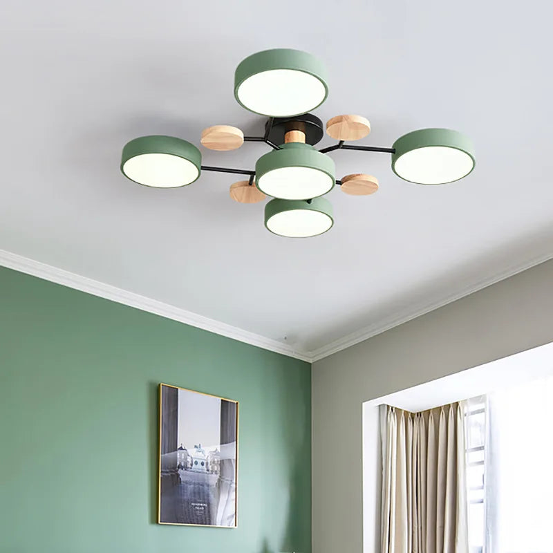 Modern Adjustable Spotlight Ceiling Chandelier