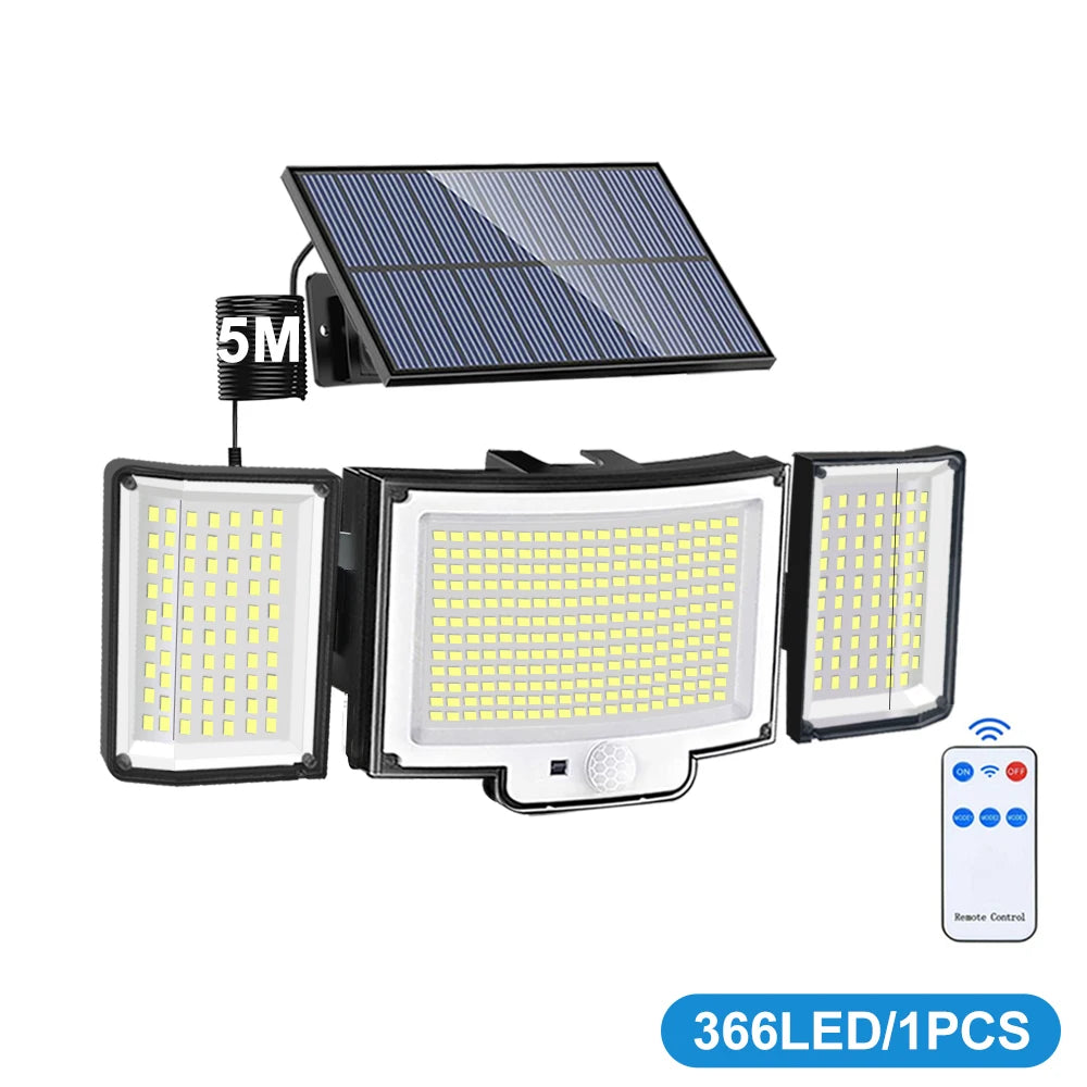 Solar Motion Sensor Security Light