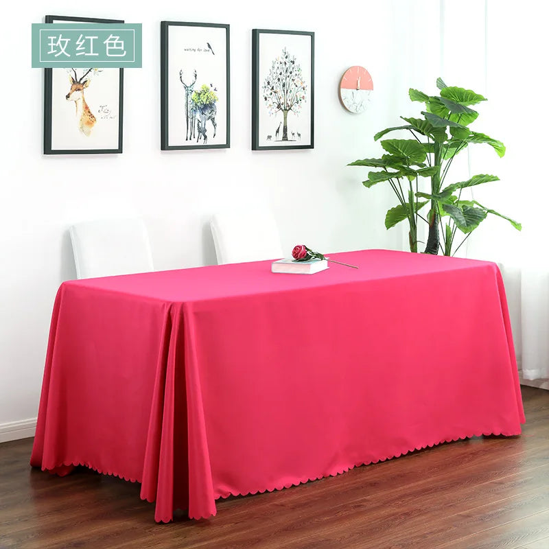 Banquet Table Cover Wedding Cloth Wonderful Colourful Square Rectangle