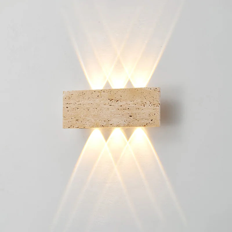 Wabi-Sabi Stone Wall Light