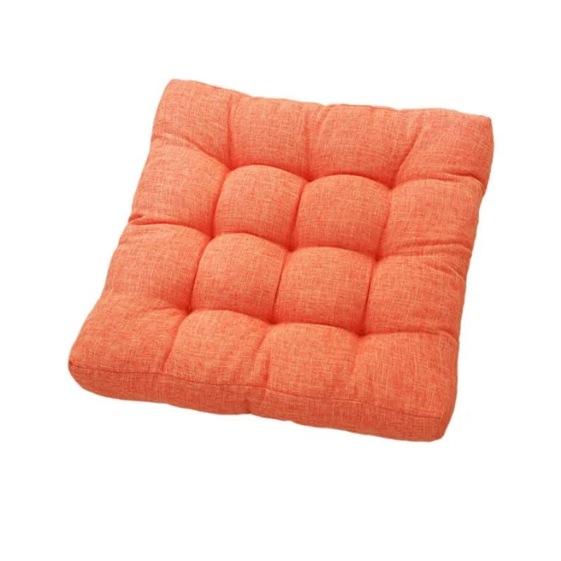 Large Square Floor Seat Cushion Cotton Linen Tatami Floor Pillow Thick Cushions Seating Pillow Seats Mat Pad Balcony Cushion