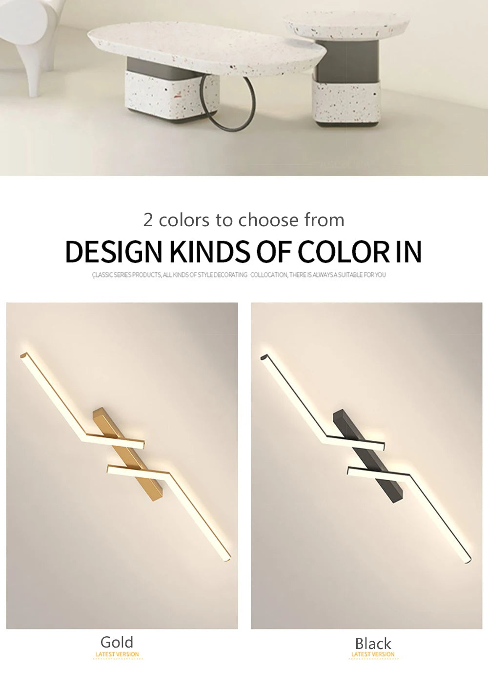 Modern Line LED Ceiling Light