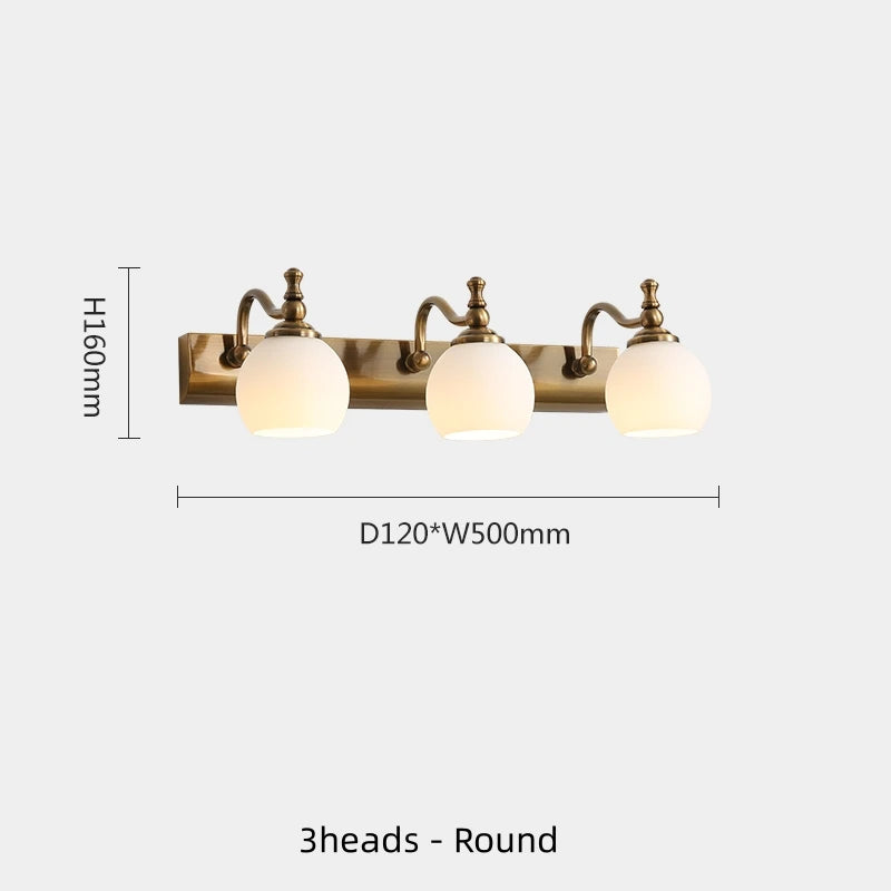Multi-Head Vanity Mirror Light