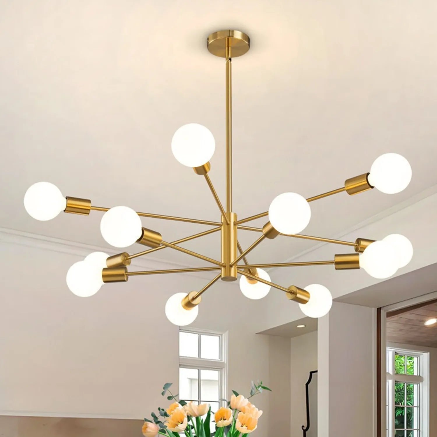 Multi Head Living Room Chandelier