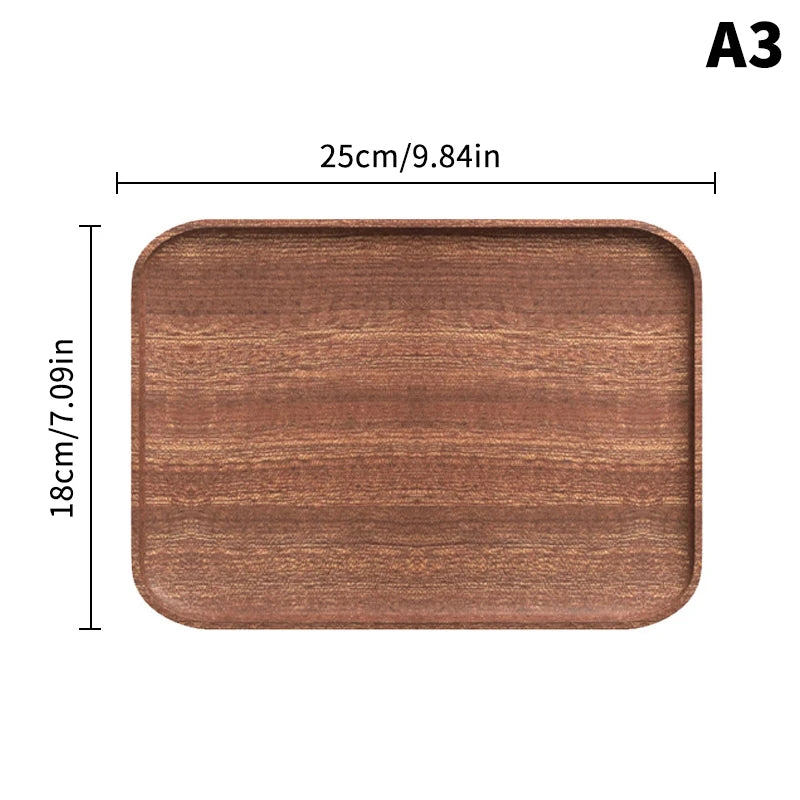 Wooden Serving Trays Oval Wood Tray Platters for Serving