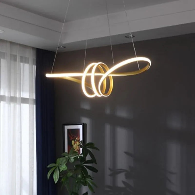 Modern Linear Island Pendant Light