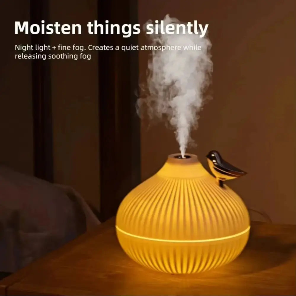 Humidifier Scented Creative Onion Shape Can Do Night Light Quiet Sleep