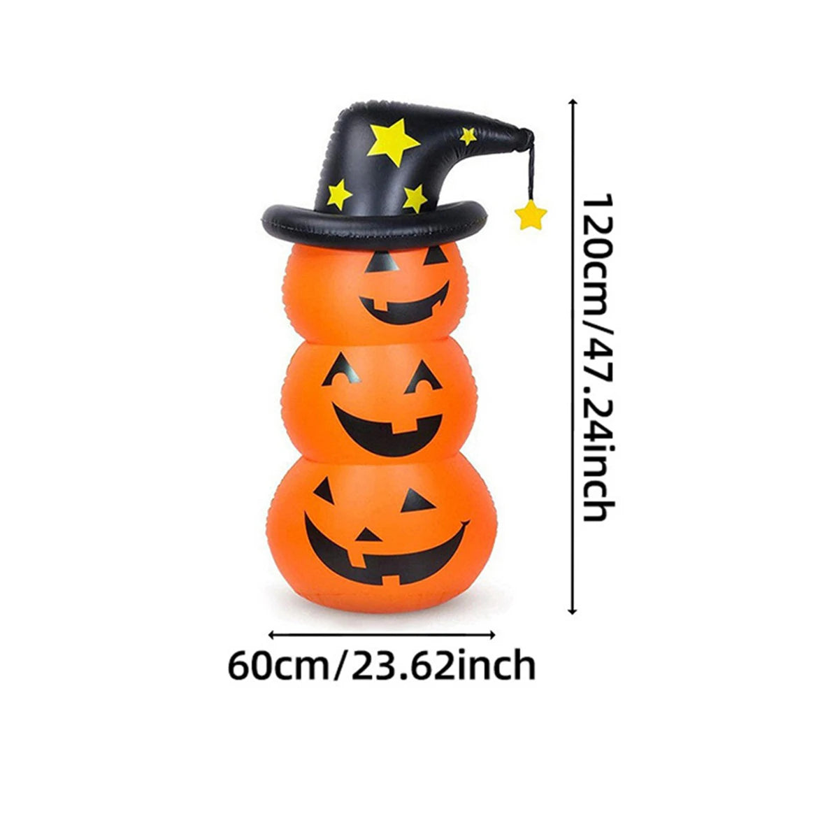 Inflatable Pumpkin and Ghost Tumbler