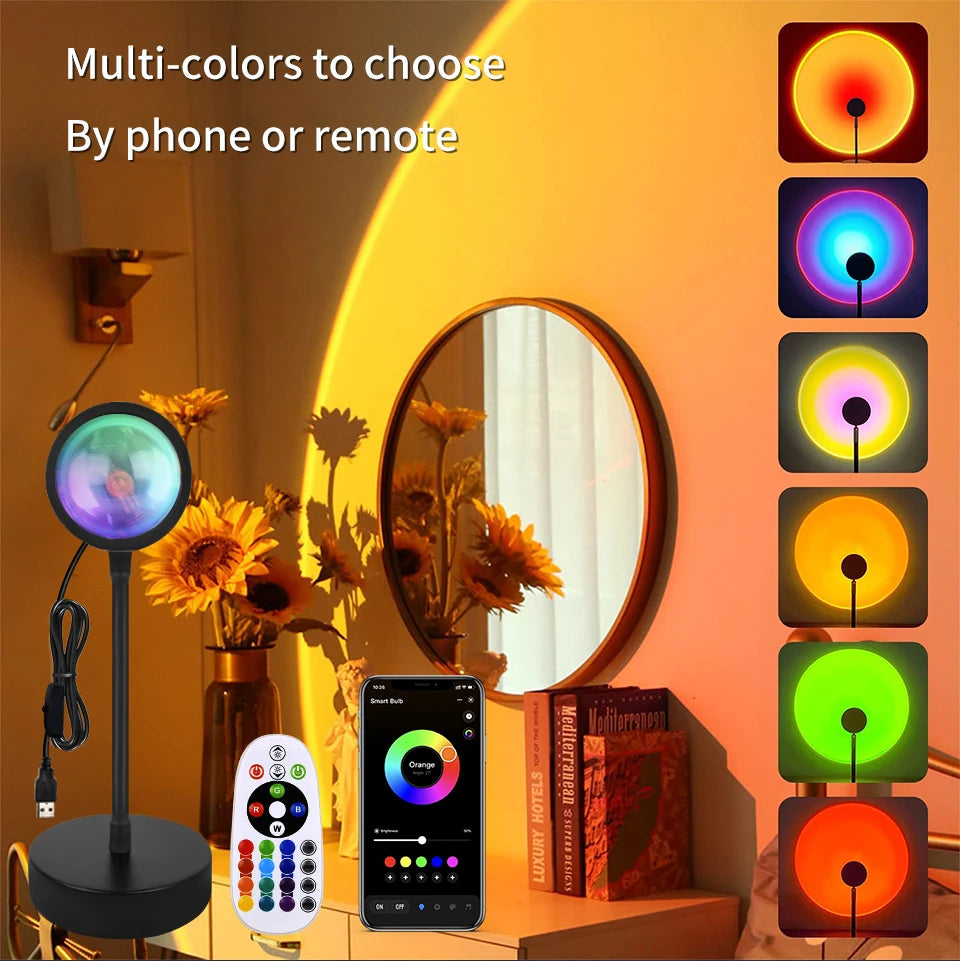 Tuya USB Sunset Projector