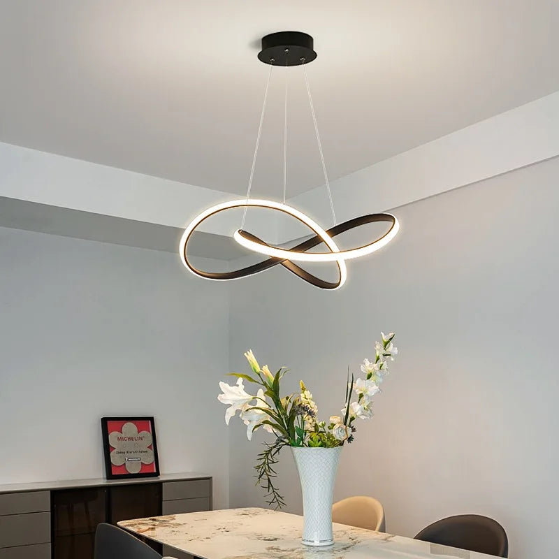 Minimalist LED Pendant Chandelier