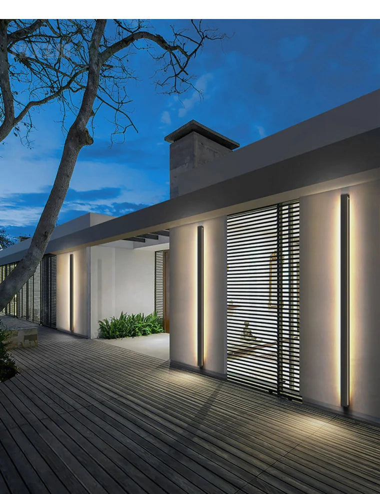 IP65 Minimalist Outdoor Wall Lamp