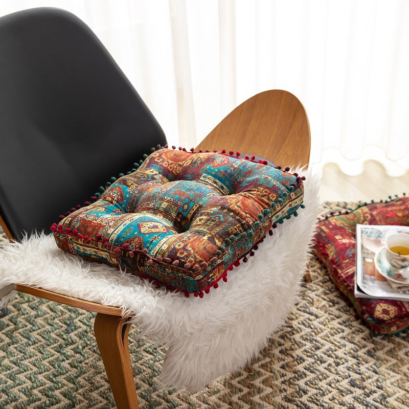 Bohemian Square Floor Seat Cushion