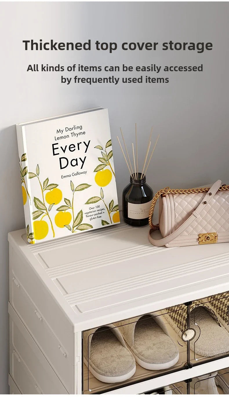 Foldable Transparent Shoe Storage Box