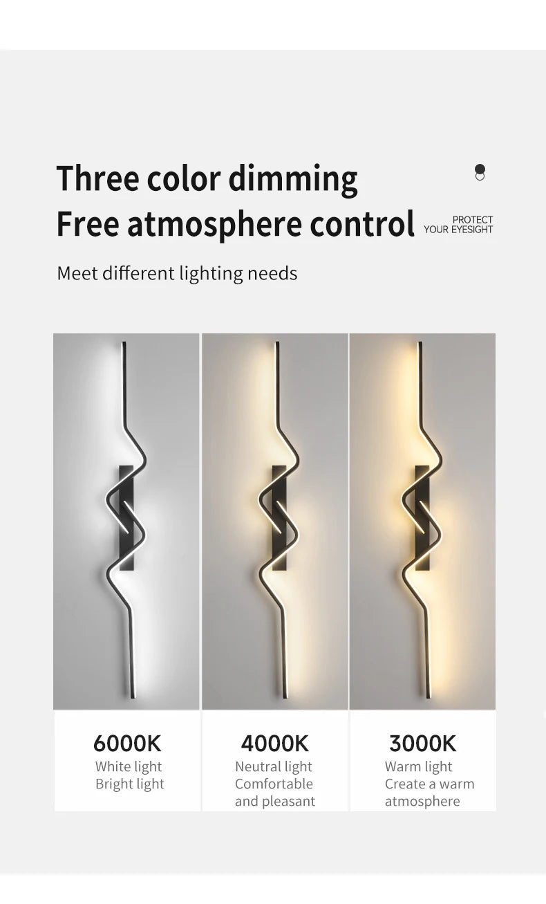 Modern Stairs Wall Light Nordic Living Room lights For Wall Sconce
