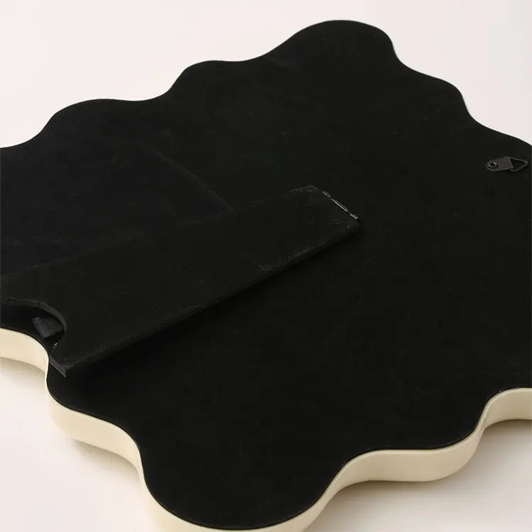 Square Corrugated Vanity Mirror