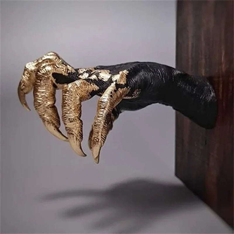 Gothic Hand Wall Key Holder