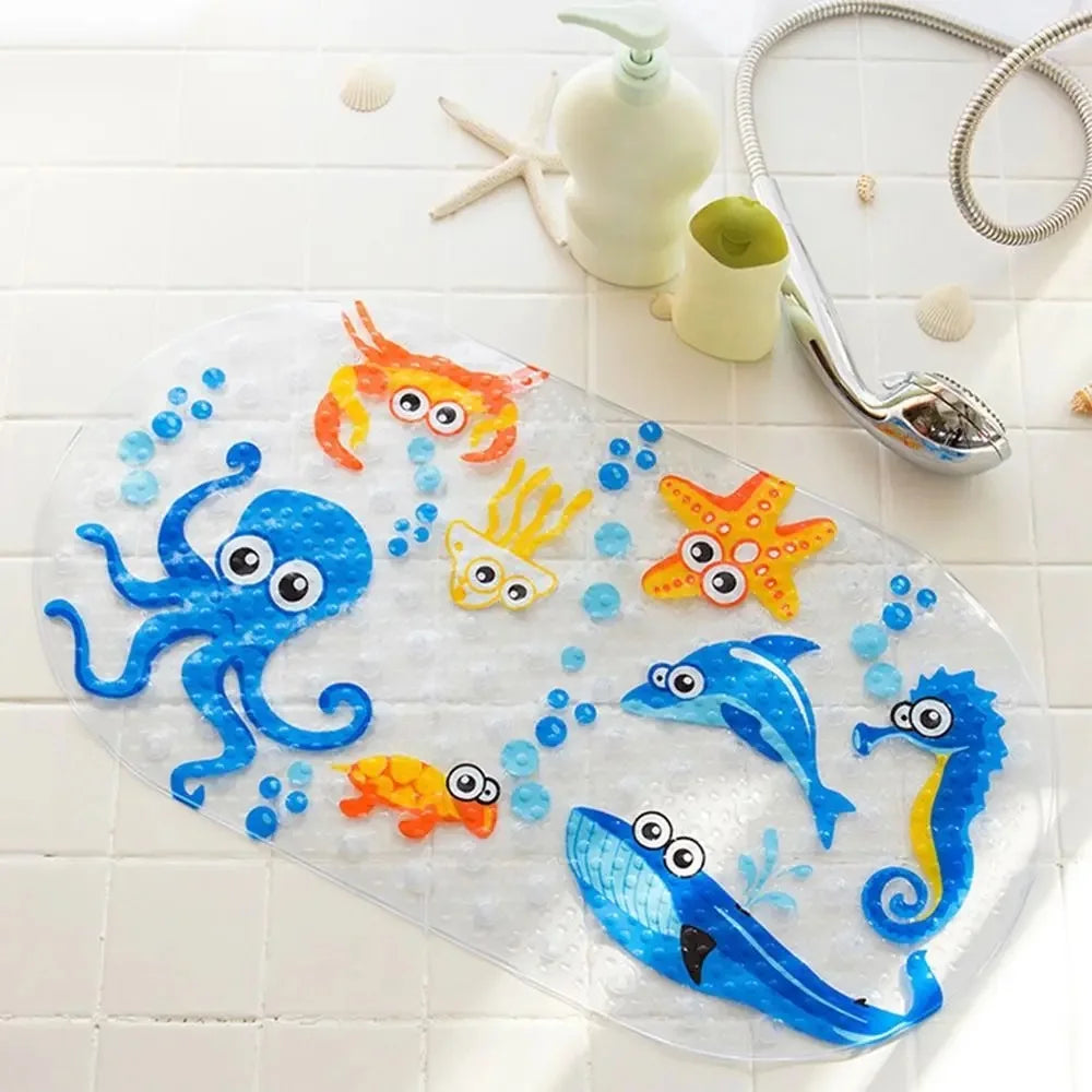 Cartoon Non Slip Suction Bath Mat