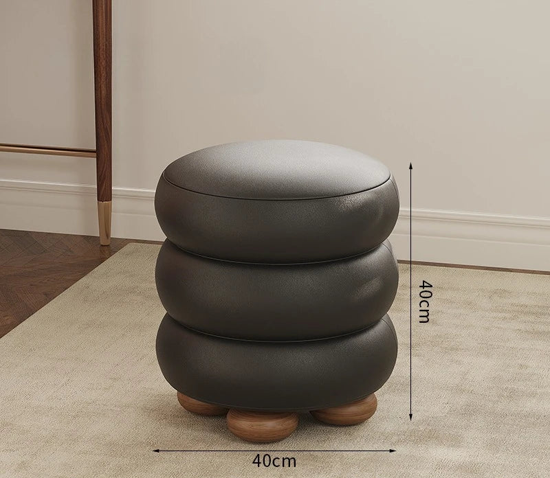 Light Luxury Round Dressing Stool