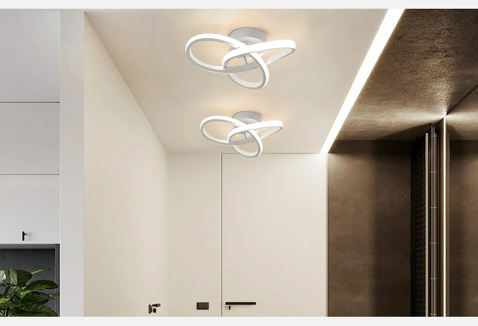 Household Three Colour LED Ceiling Light