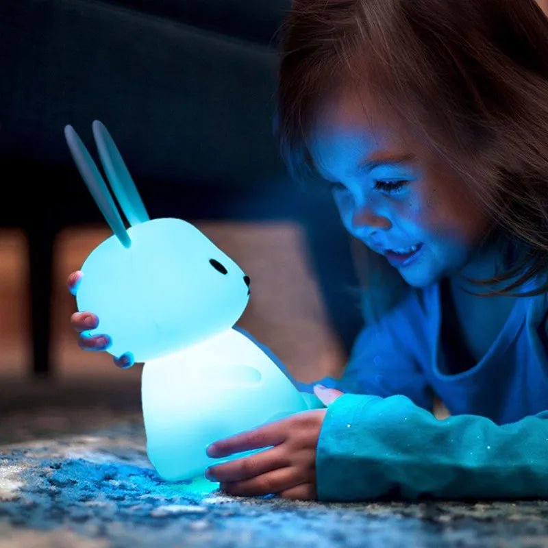Silicone Rabbit Night Light