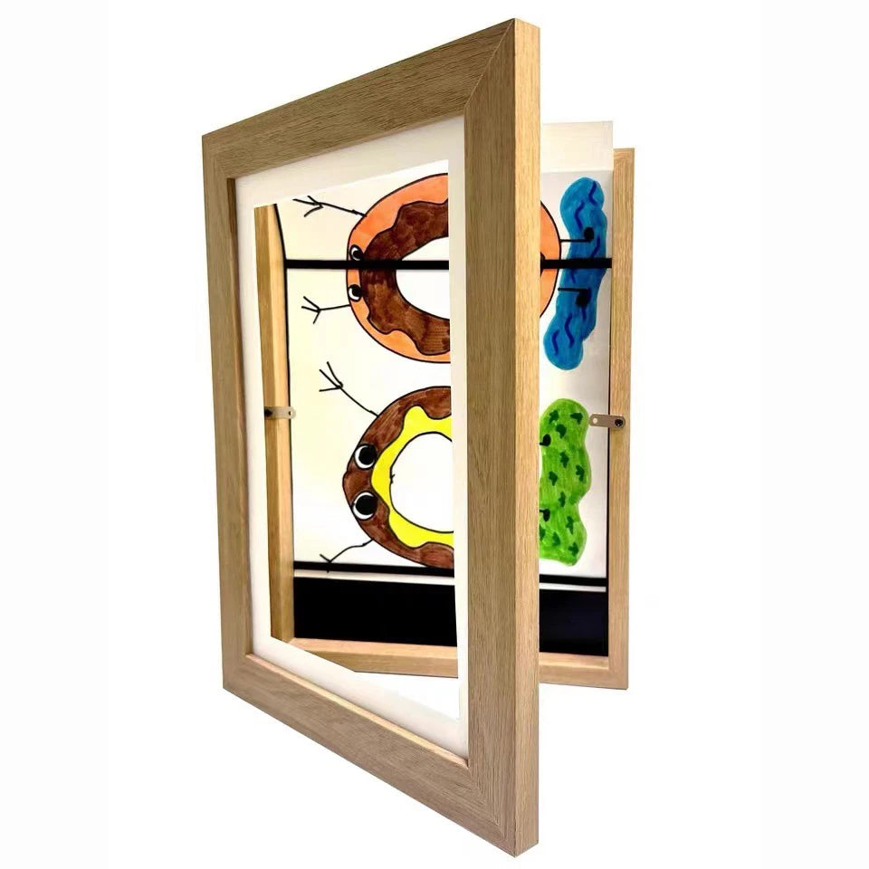 Front Opening Kids Art Display Frame