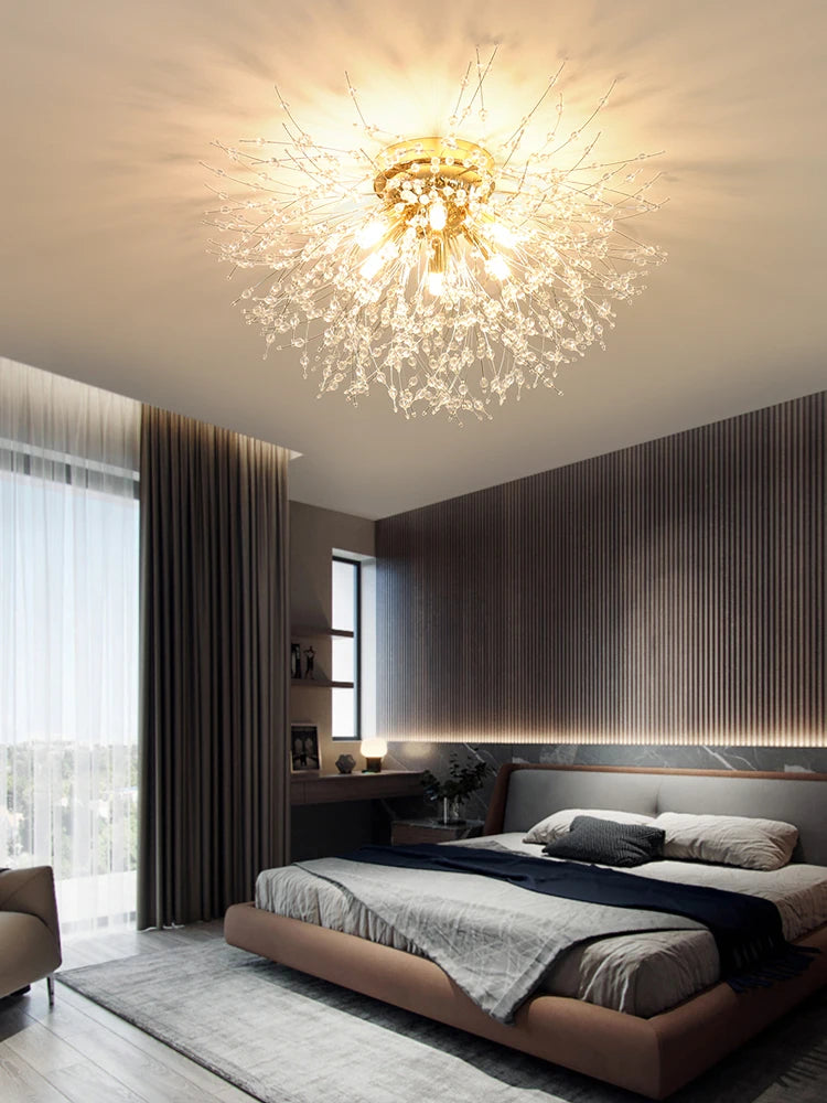 Dandelion Crystal Sputnik Chandelier