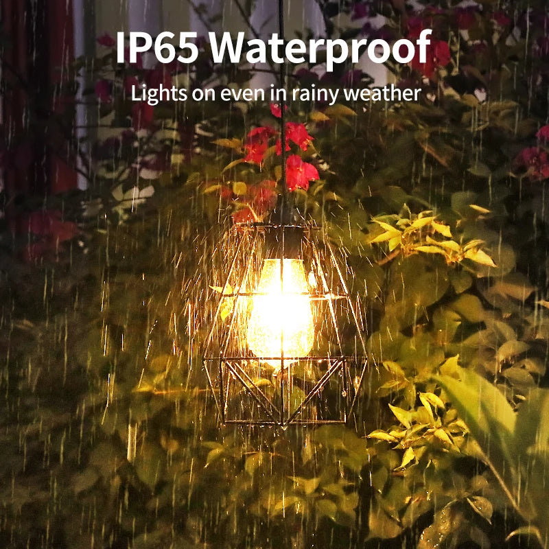 intelamp Long Life 4000mah Solar Pendant Lights Indoor&Outdoor