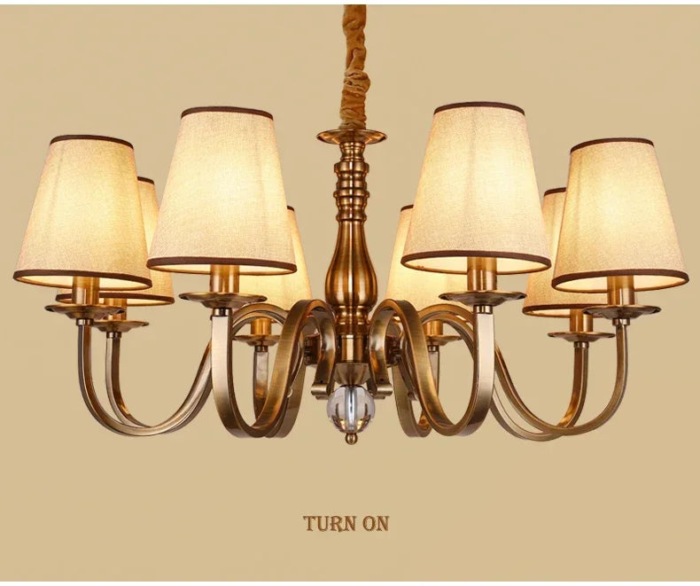 Classic Multi Arm LED Chandelier