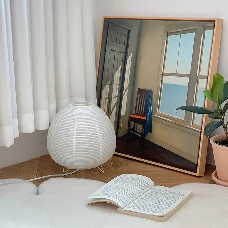 Japanese Rice Paper Lantern Lamp
