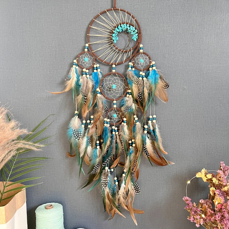 Vintage Dream Catcher Wind Chime Hanging Ornament