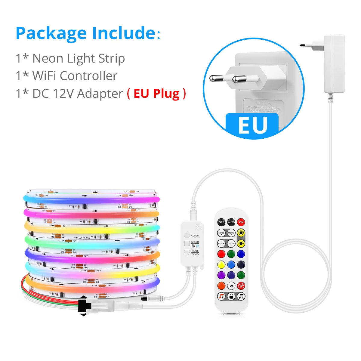 Tuya WiFi RGBIC COB Strip A