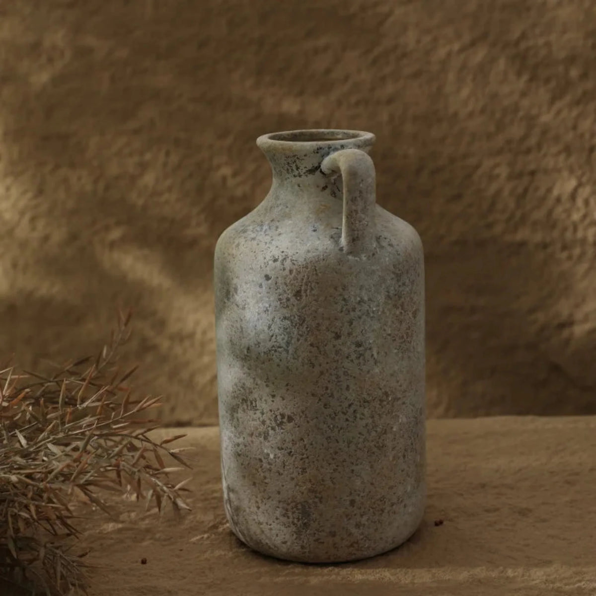 Classic Handmade Glazed Ceramic Vase, Small or Large