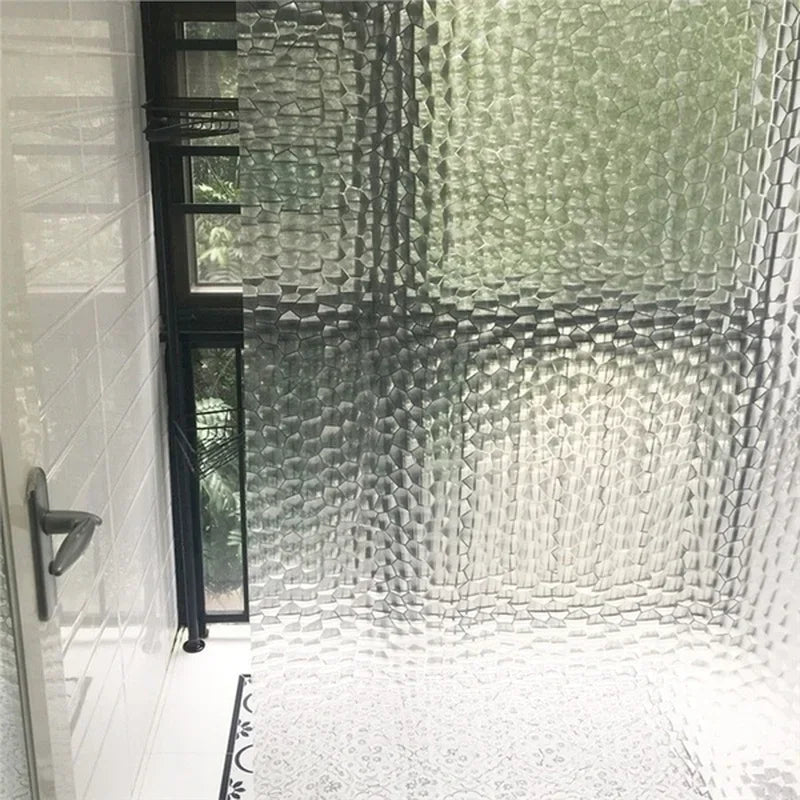 3D Water Cube Shower Curtain