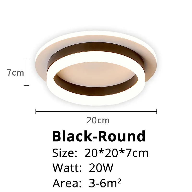 Acrylic Corridor Surface Ceiling Light