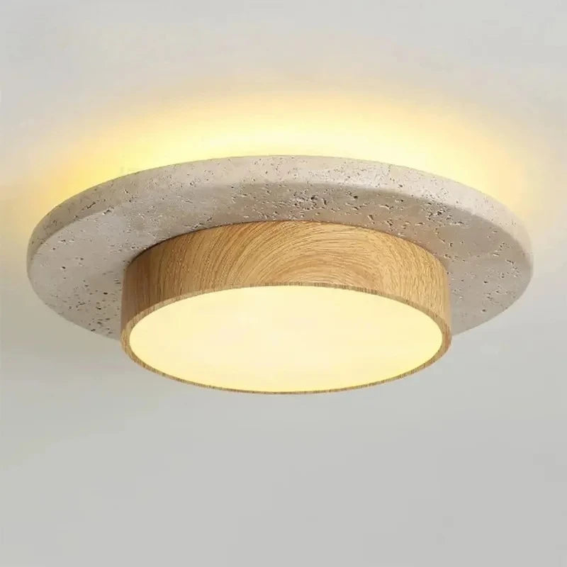Wabi Sabi Stone Ceiling Light