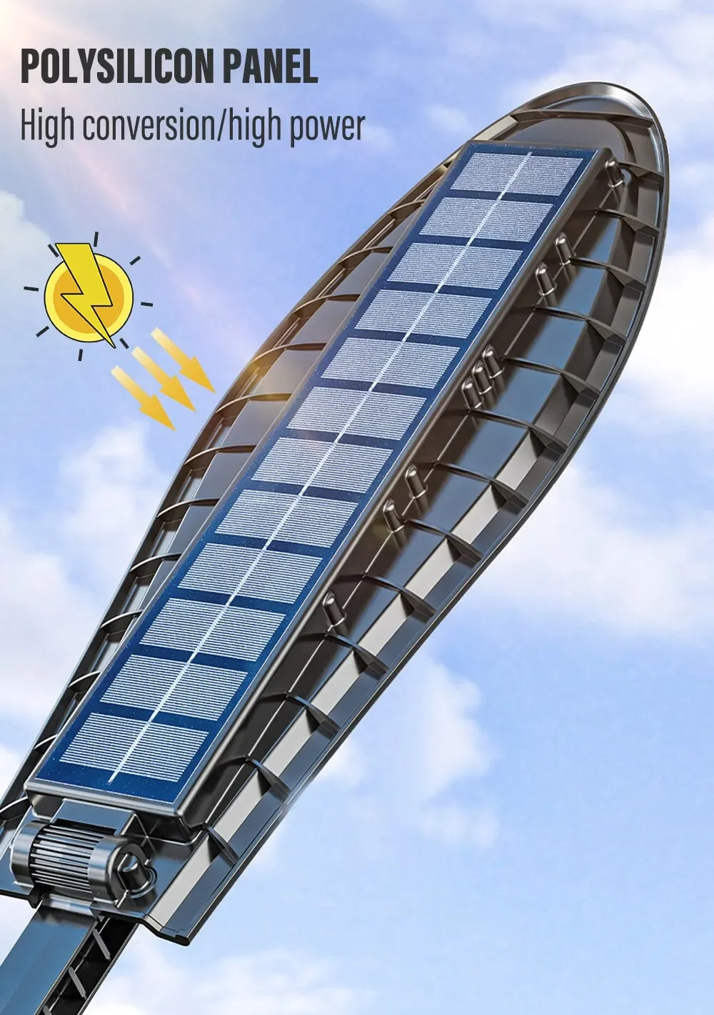 Solar Street Light with Remote Control