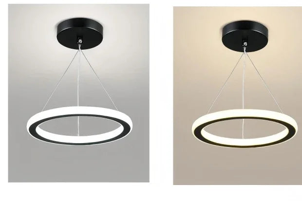Three Colour LED Ceiling Chandelier