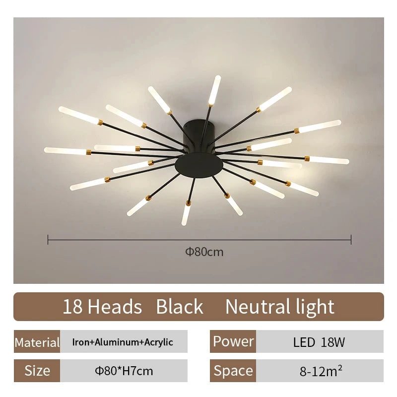 Nordic Modern LED Ceiling Lamp