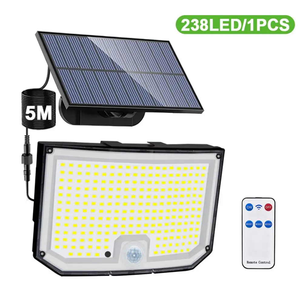 238 LED Solar Motion Sensor Light