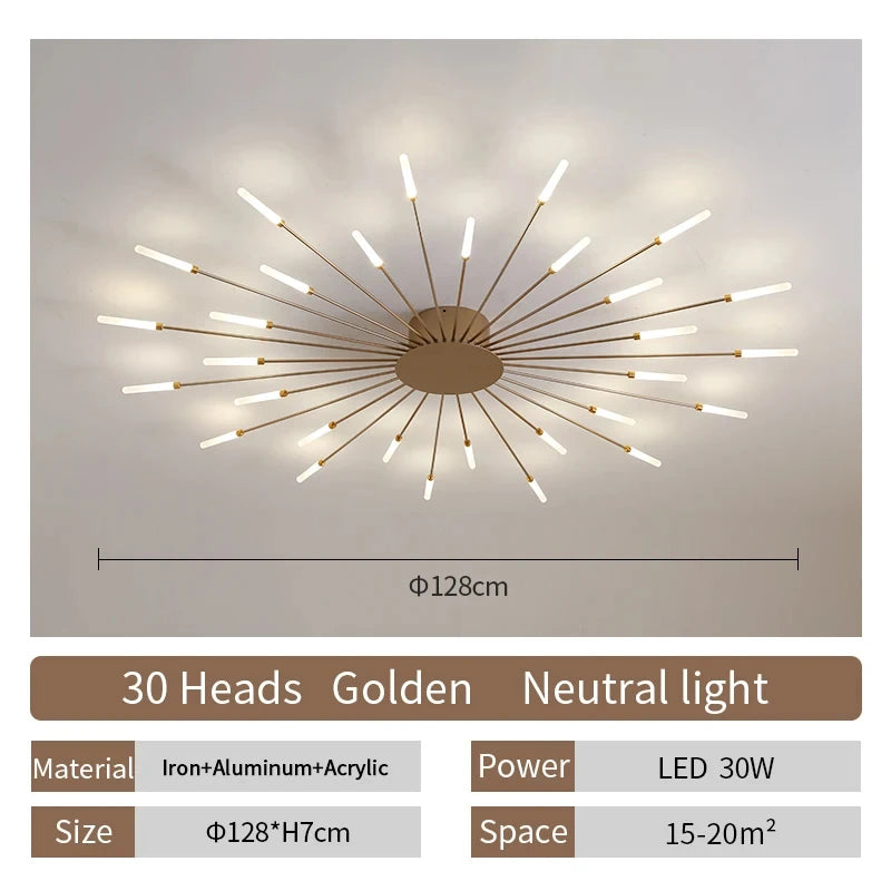 Nordic Modern LED Ceiling Lamp