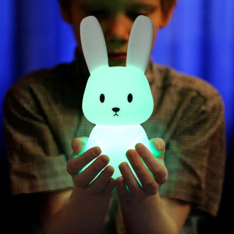 Silicone Rabbit Night Light
