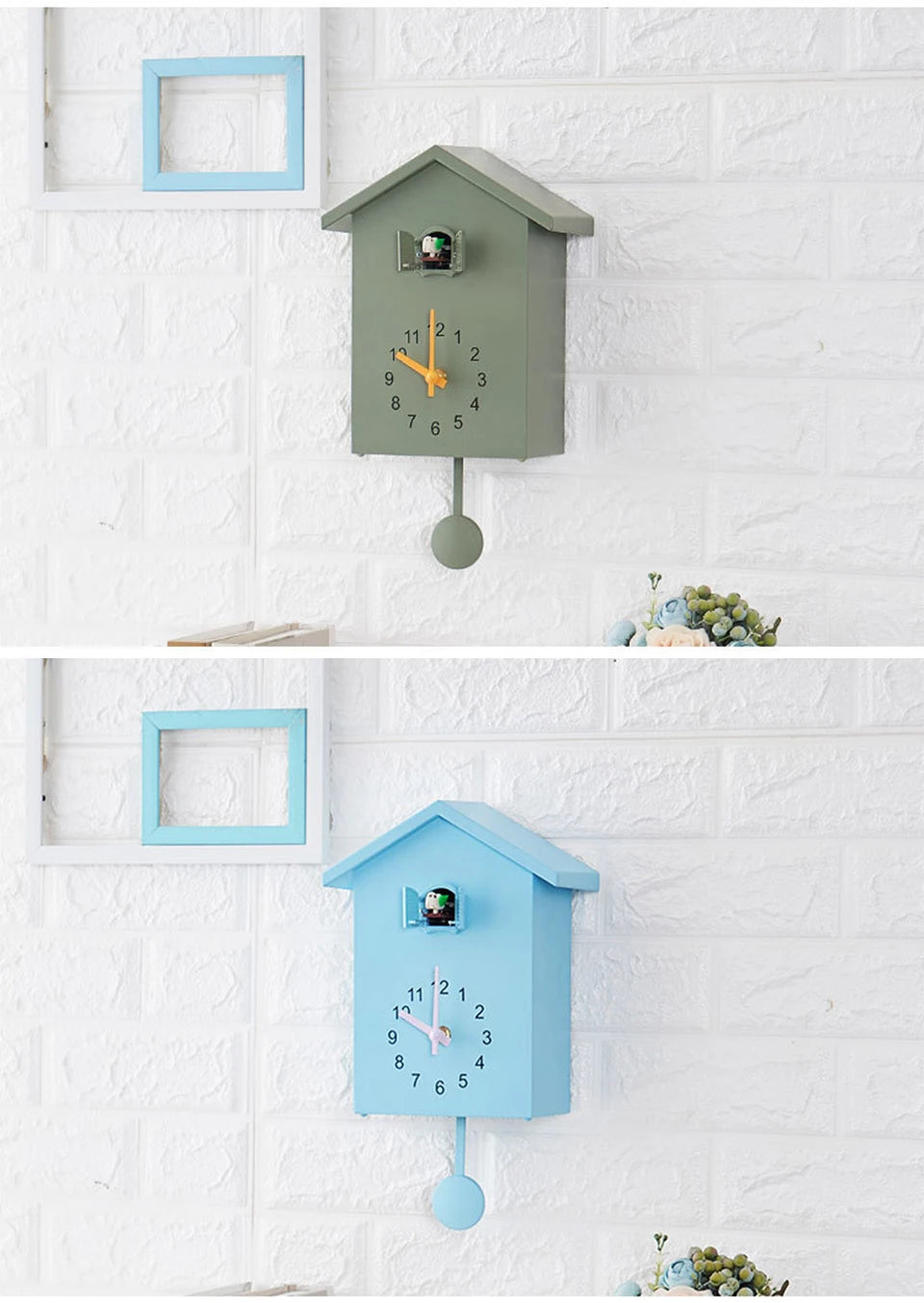 Cuckoo Bird Quartz Wall Clock