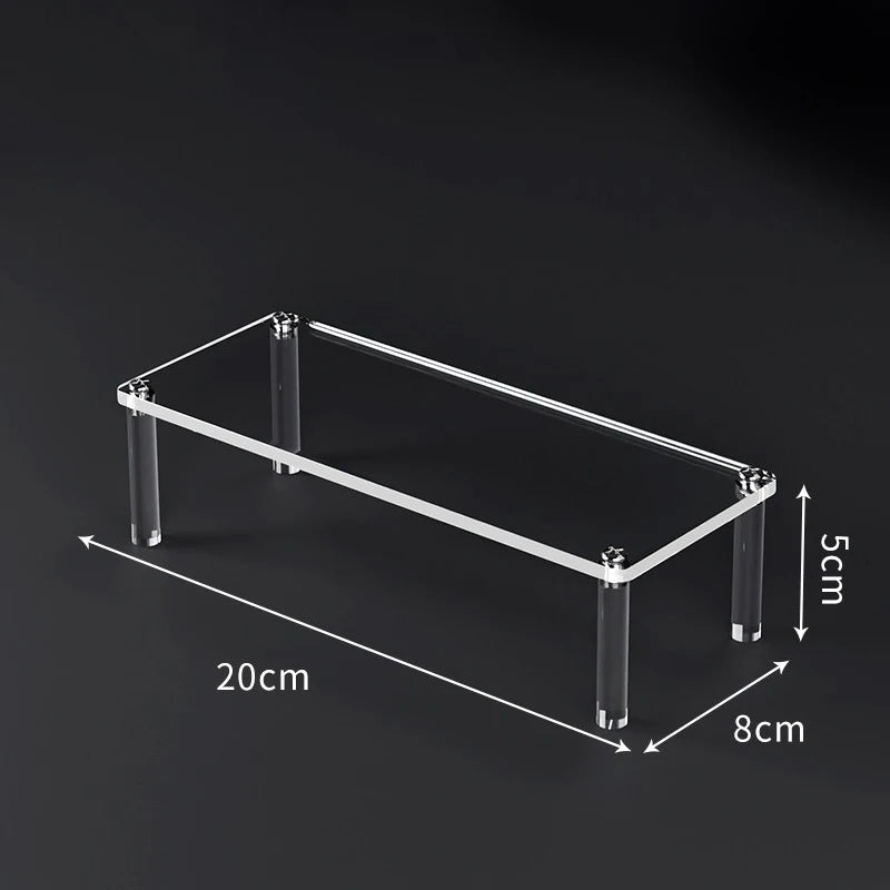 Tiered Acrylic Display Riser Shelf