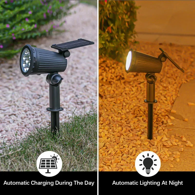 Solar Spotlights for Garden and Yard