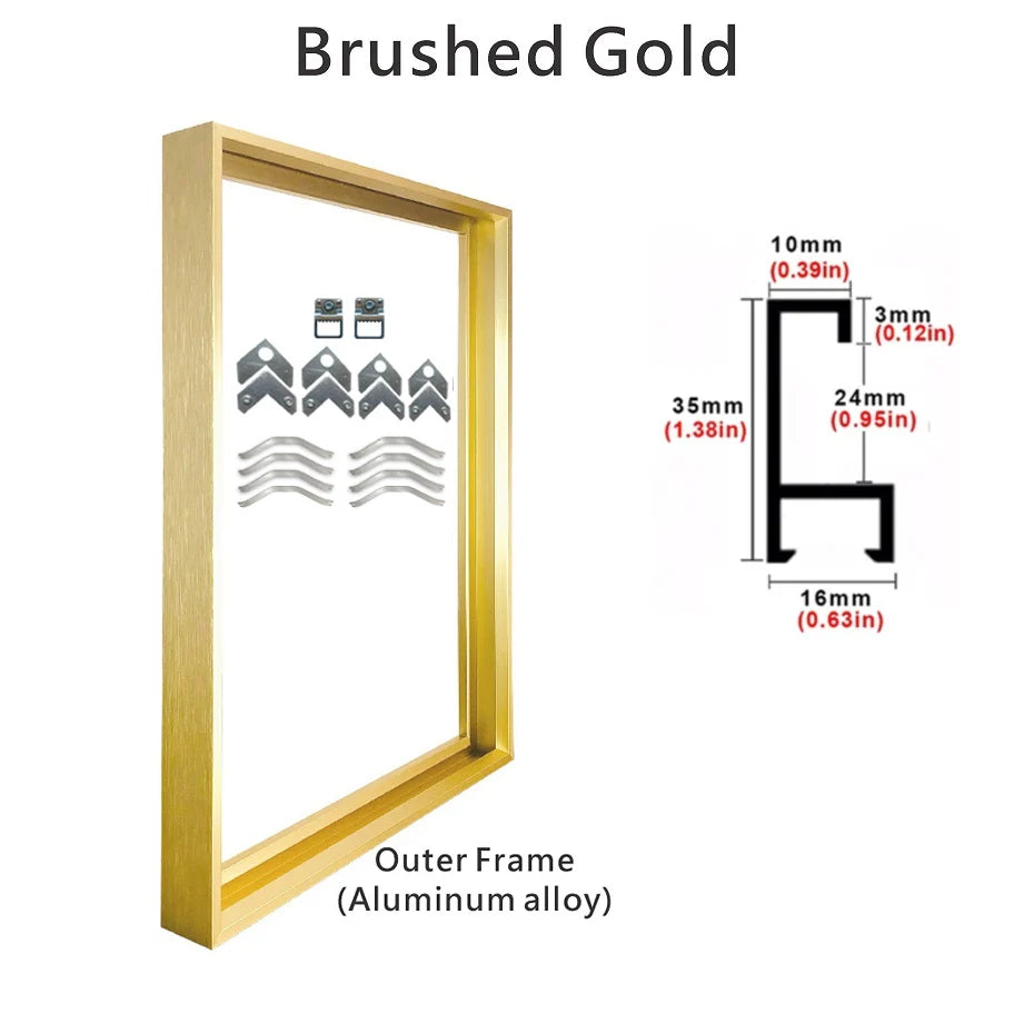 Aluminium Floater Frame For Canvas