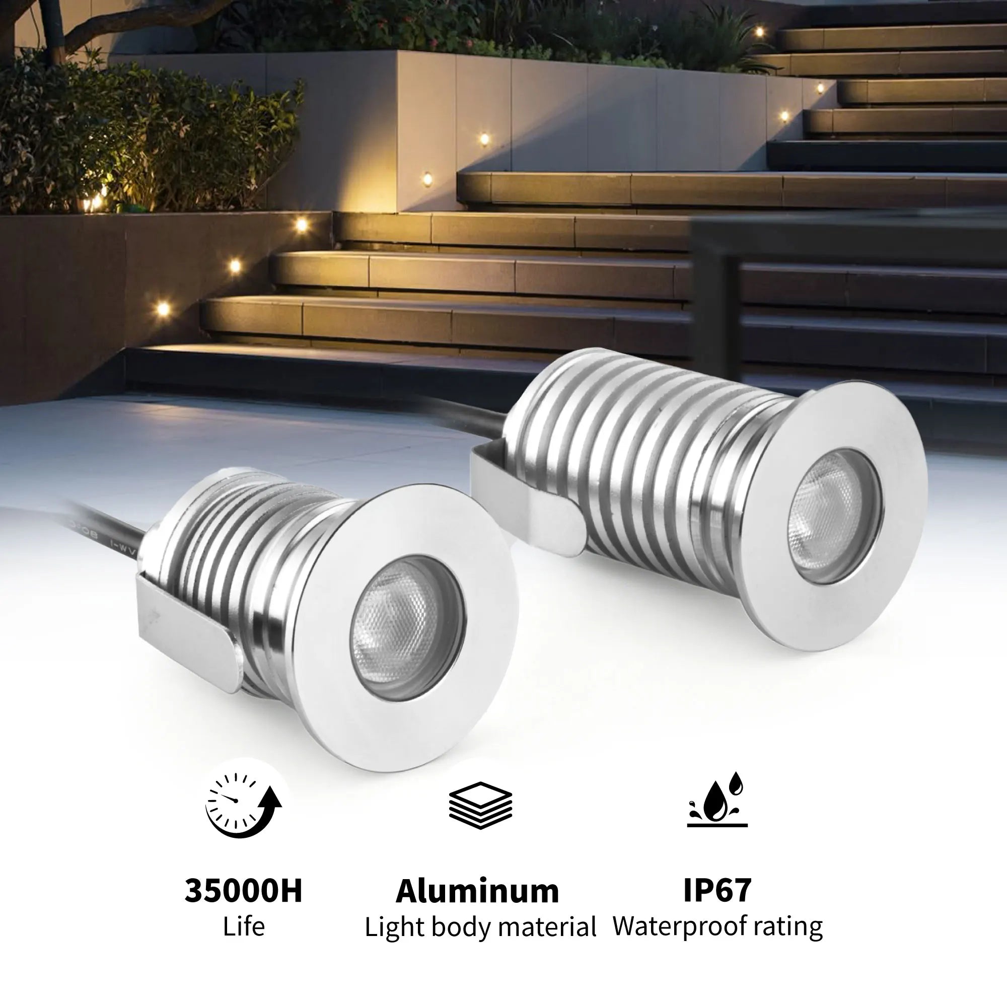 LED Underground Light Inground Light Waterproof Recessed