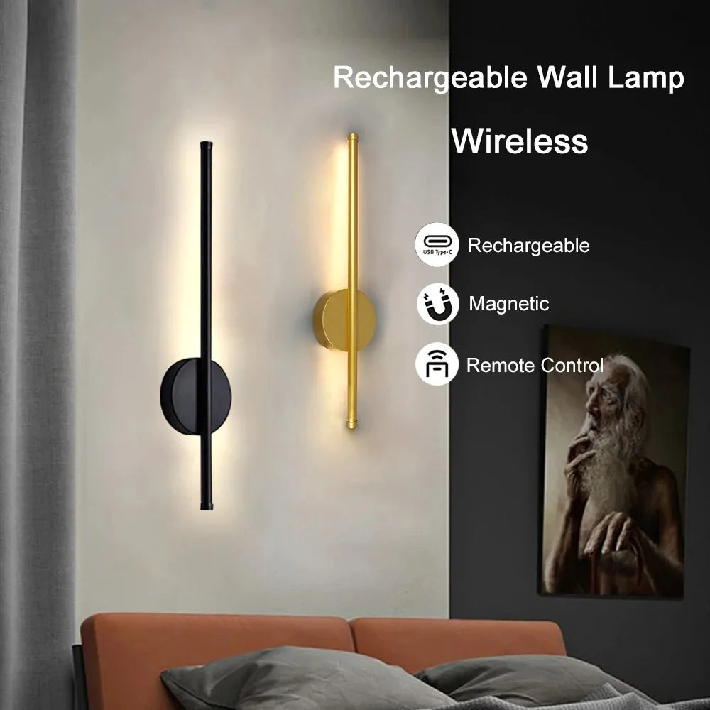 Rechargeable Linear Wall Bar Light