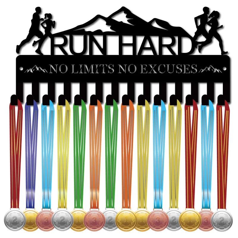Sports Medal Display Hanger with 20 Hooks