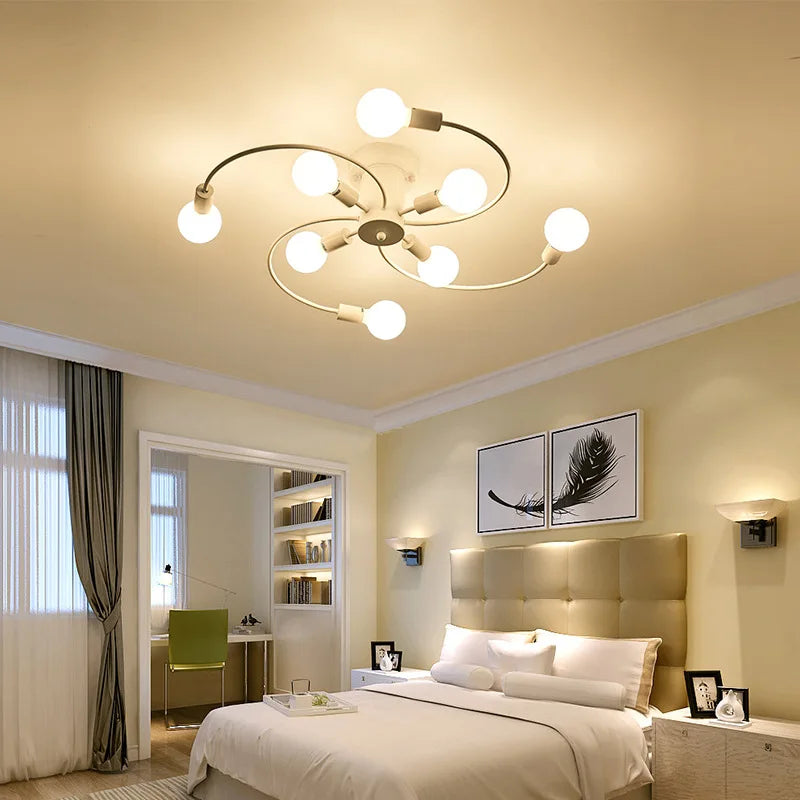 Modern Iron Ceiling Chandelier